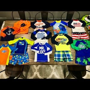 Lot of 2T Swim Clothes - Gently Used